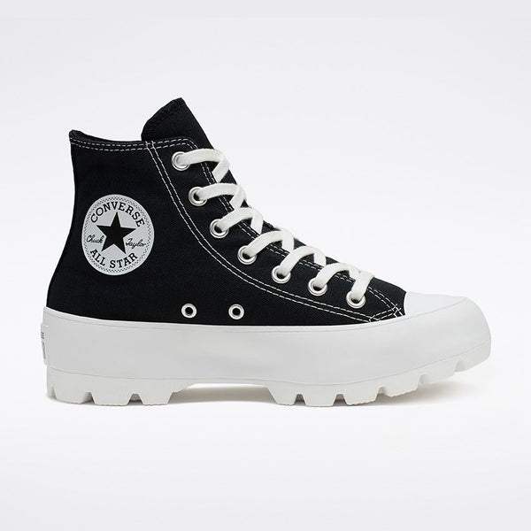 CONVERSE LUGGED CHUCK TAYLOR ALL STAR HIGH TOP - BLACK/WHITE/BLACK 565901C