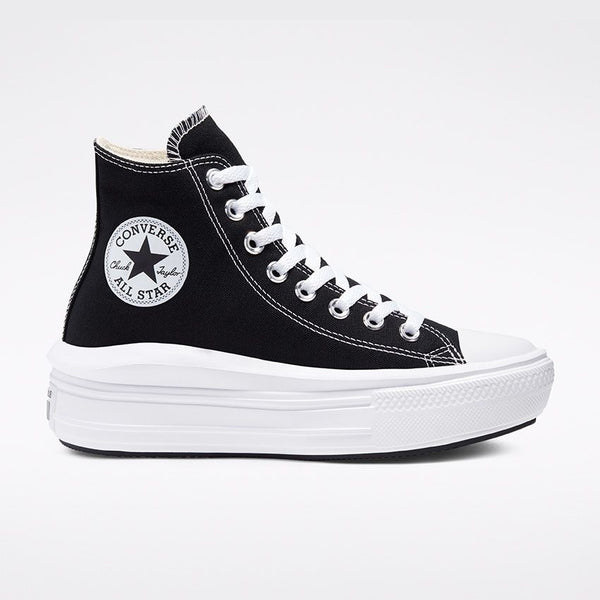 CONVERSE ALL STAR MOVE HIGH TOP - BLACK / NATURAL IVORY / WHITE 568497C