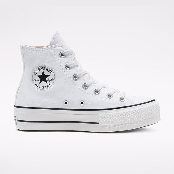 CONVERSE ALL STAR LIFT PLATFORM HIGH - WHITE / BLACK / WHITE 560846F