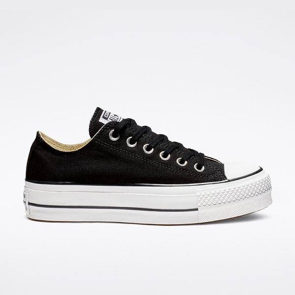 CONVERSE ALL STAR LIFT LOW TOP - BLACK/WHITE/WHITE 560250F