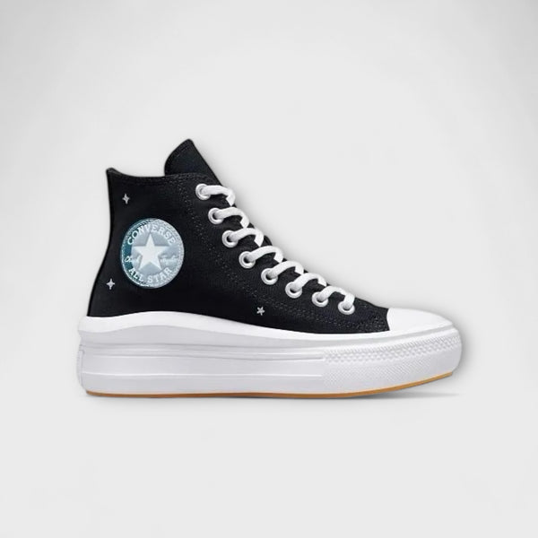 CONVERSE ALL STAR MOVE HIGH TOP - BLACK/MUSTARD A02896C