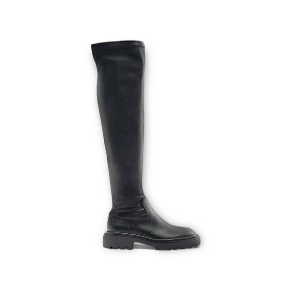 ZARA OVER THE KNEE TALL LUG SOLE BOOTS
