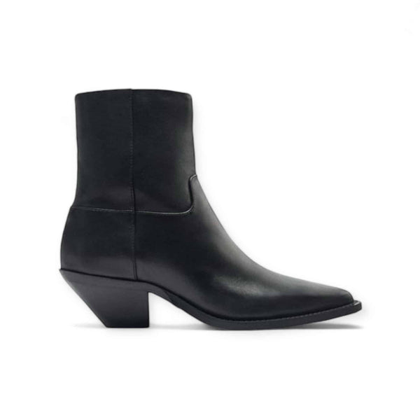 ZARA COWBOY LEATHER BOOT