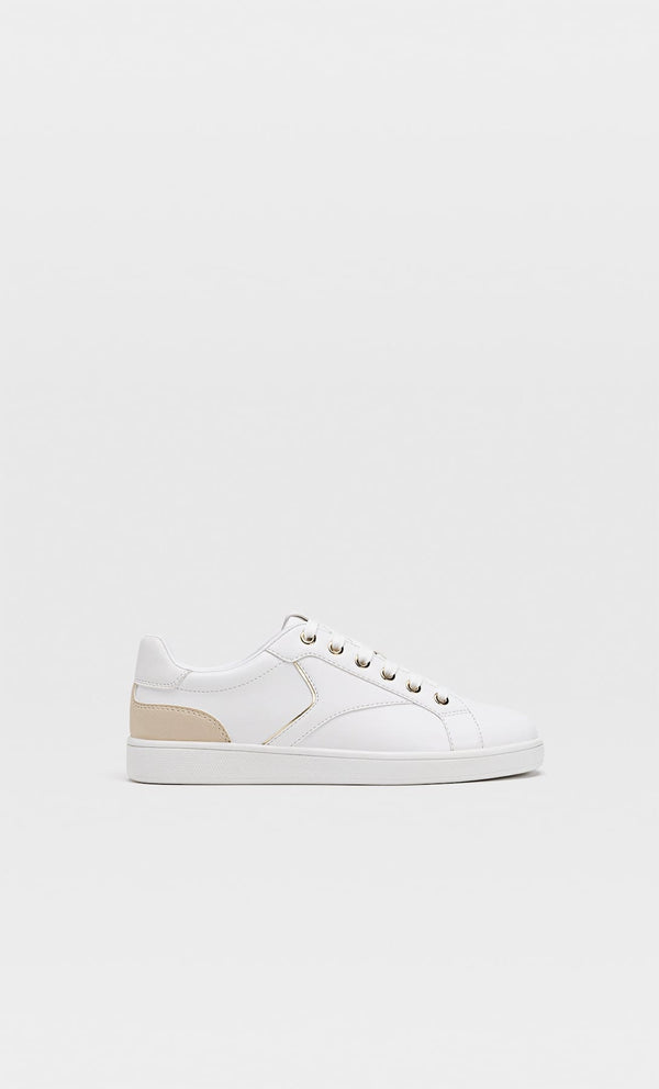 STRADIVARIUS RUNNER SNEAKER-WHITE