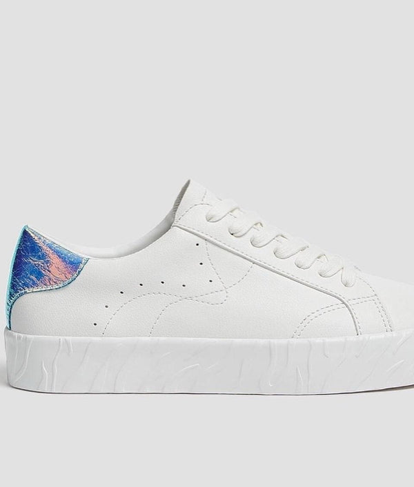 PULL & BEAR SNEAKER WHITE