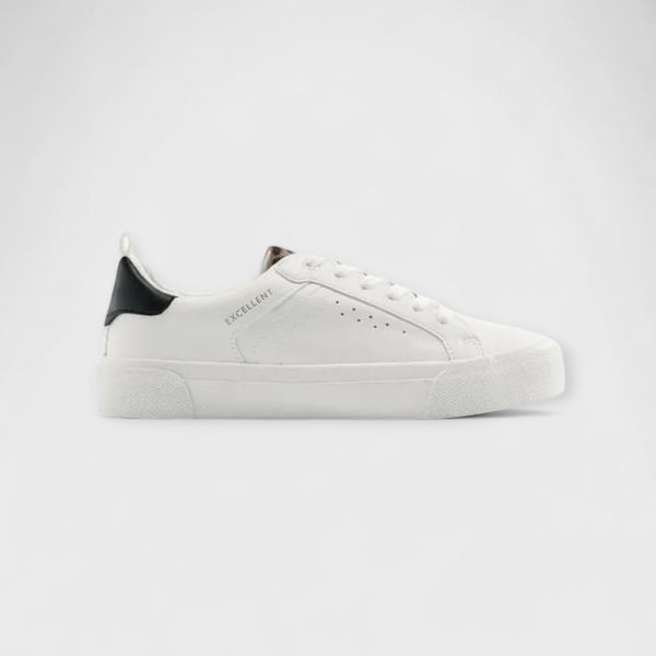 ZARA ATHLETIC SNEAKER - WHITE / ANIMAL PRINT
