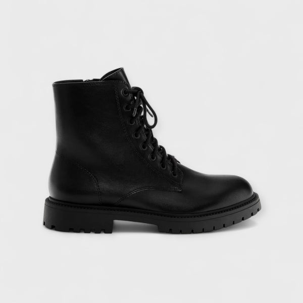 PULL & BEAR FLAT LACE UP BOOTS 2003/241/040