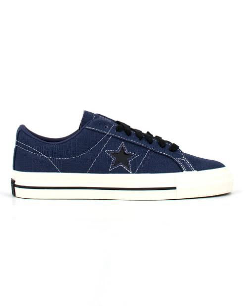 CONVERSE ONE STAR PRO HEMP OX - BLUE A04613c