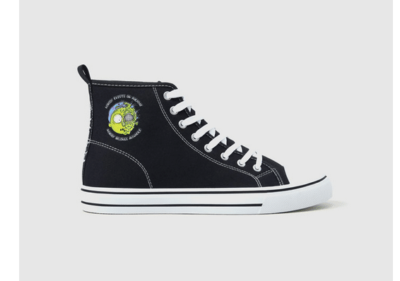 LEFTIES CANVAS SNEAKER - BLACK