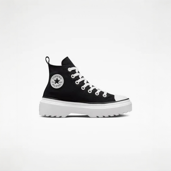 CONVERSE ALL STAR LUGGED PLATFORM HIGH TOP - BLACK/WHITE A03846C