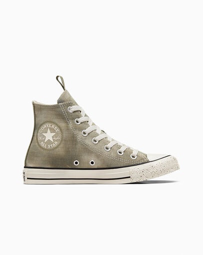 Converse Chuck Taylor All Star Washed Canvas - Utility Green/Egret/Black A09834f