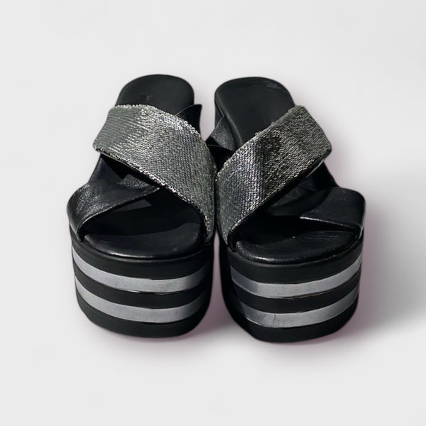 WOMAN CHUNKY - BLACK/SILVER