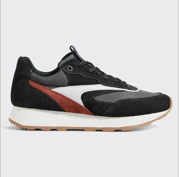 OYSHO SNEAKER - BLACK/GRAY/WHITE/RED