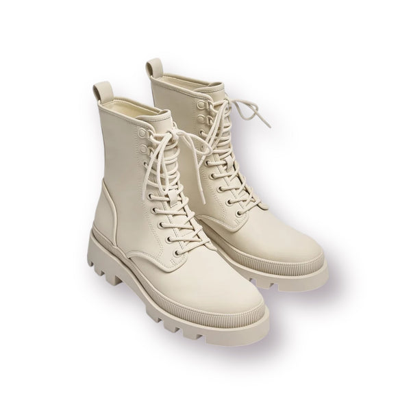 PULL & BEAR BOTTENI -OF WHITE