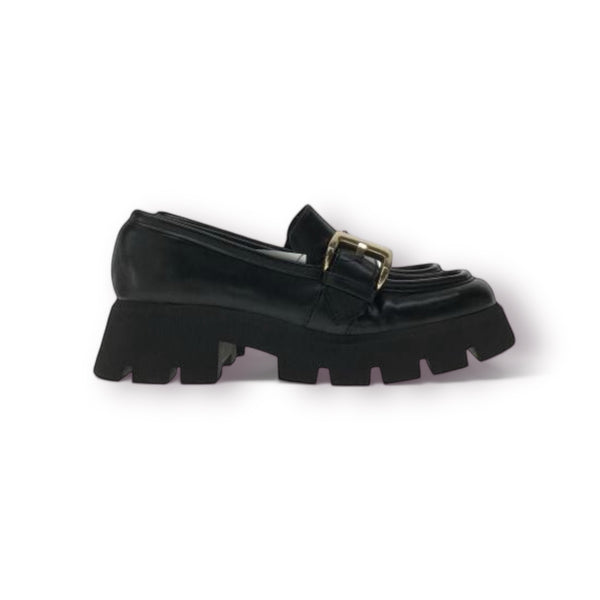 ZARA FAUX LEATHER LOAFER