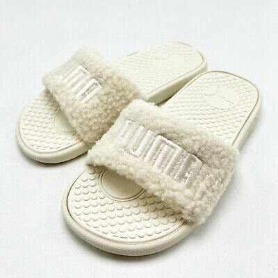 PUMA COOL CAT SHERPA SLIDES