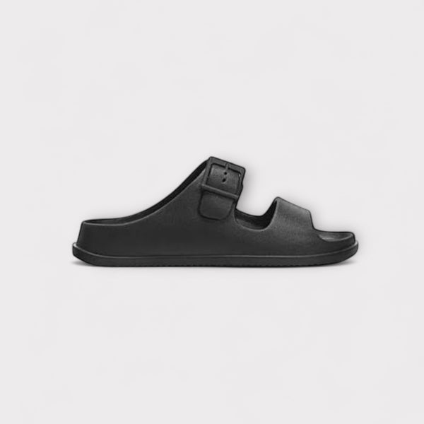 STRADIVARIUS SLIPPER - BLACK