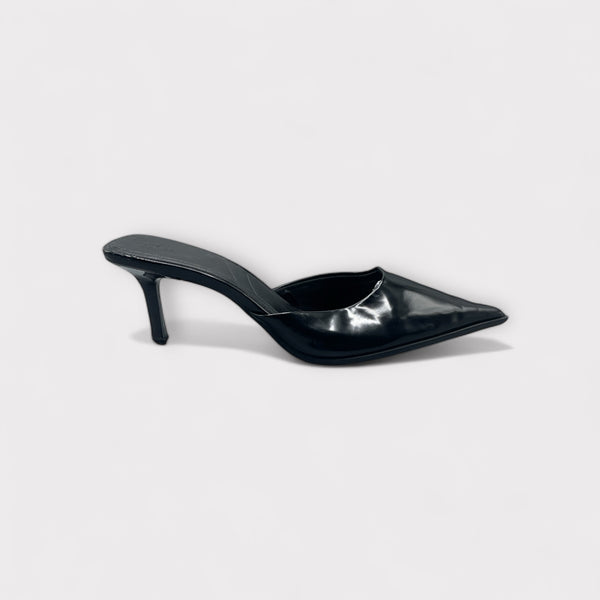 ZARA BLACK CONE HEEL