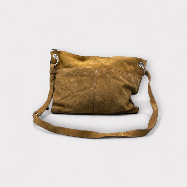 ZARA SUEDE HAND BAG