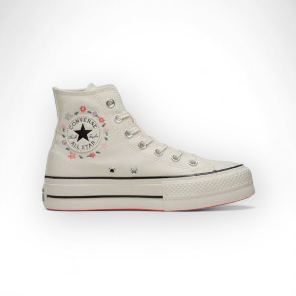 Converse Chuck Taylor All Star Lift Platform Little Flowers - A10147C