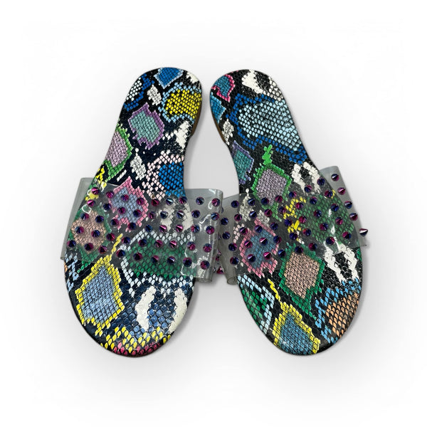 SHEIN SNAKE SKIN FLATS