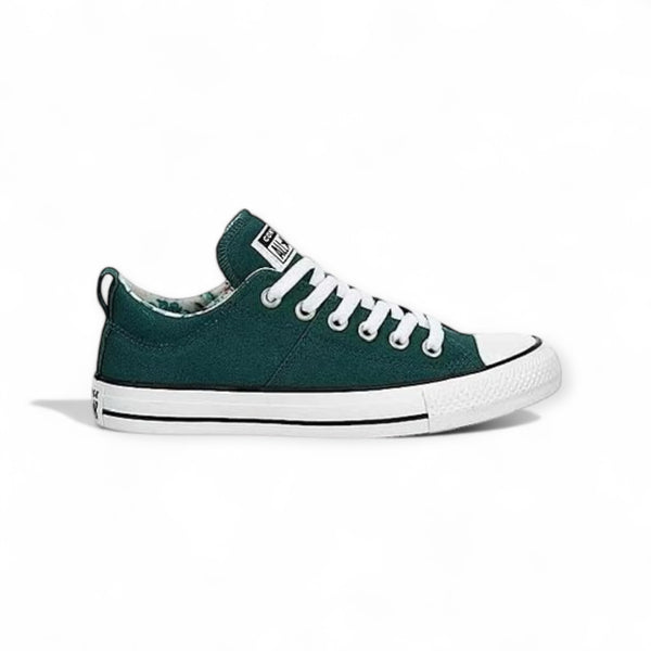 Converse Unisex Chuck Taylor All Star Madison Ox Canvas Sneaker - Lace up Closure Style - Dragon Scale/Dark Green- A07681F
