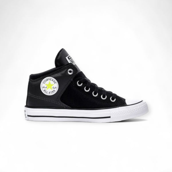Converse Chuck Taylor All Star Street Mid Big Kids Black 168946F