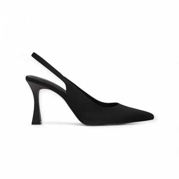 STRADIVARIUS BLACK SLINGBACK HEEL