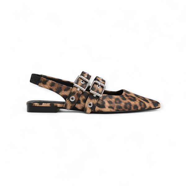 STRADIVARIUS WOMEN CHEETAH FLATS