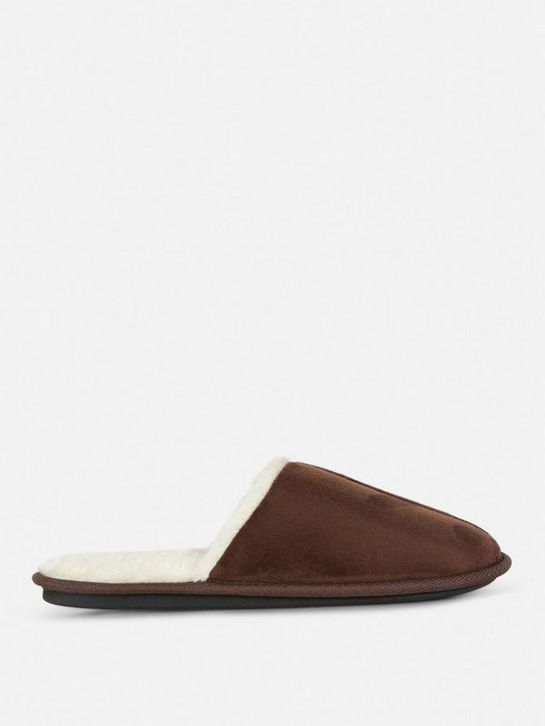 PRIMARK BROWN MAN HOME SLIPPER