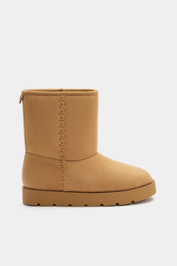 PULL&BEAR BROWN LONG ANKLE BOOT 1211/240/101