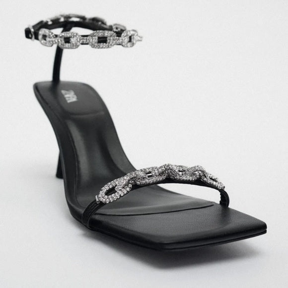 Zara sandal heel