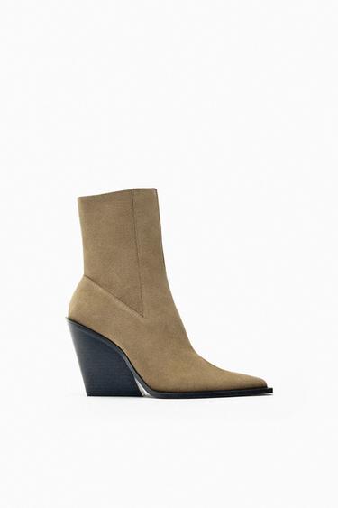 ZARA COW BOY ANKLE BOOT 3004/110/718