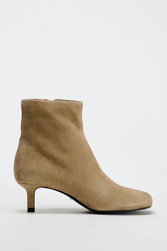 ZARA CONE HEEL ANKLE BOOT 1103/410/102