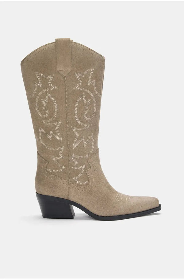 PULL AND BEAR COWBOY BOOT BEIGE 1273/440/131