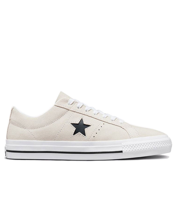 CONVERSE ONE STAR PRO SUEDE OX EGRET/WHITE/BLACK CS287EW- 172950C