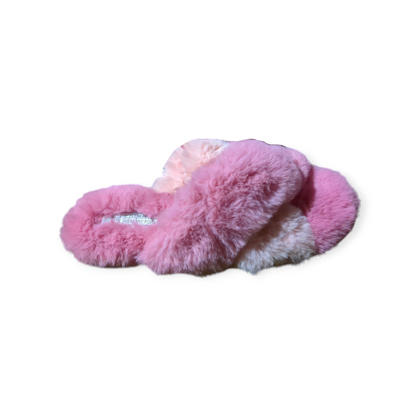 PRIMARK PINK FLUFFY SLIPPERS