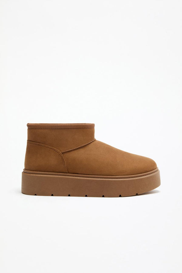 LEFTIES PLATFORM ANKLE BOOTS WITH FAUX FUR 1104/490/105 1104/490/107