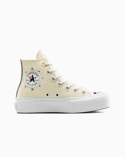 CONVERSE CHUCK TAYLOR ALL STAR LIFT PLATFORM PETITE PETALS A14265C