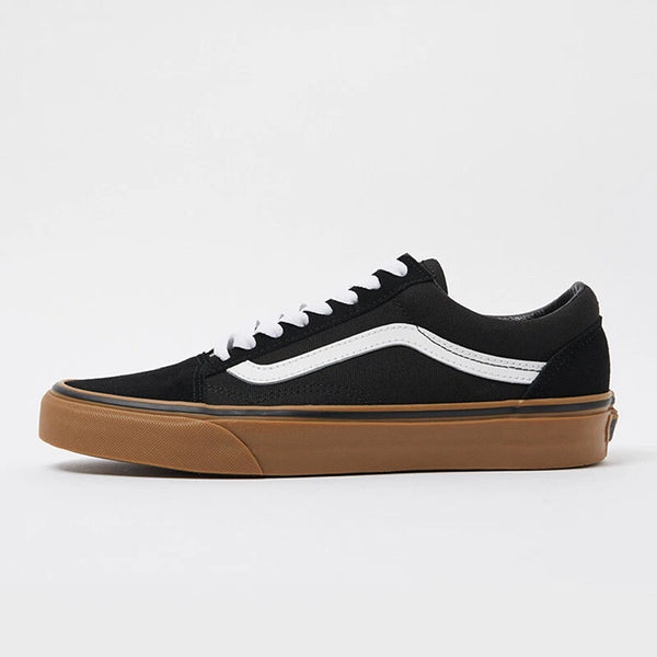 VANS OLD SKOOL GUM SOLE BLACK