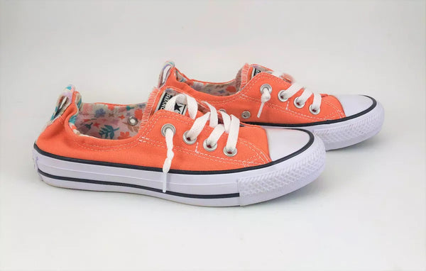 CONVERSE ALL STAR WOMEN'S ORANGE SHORELINE SLIP ON