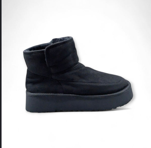 PRIMARK SUEDE WINTER BOOT SLIP ONS