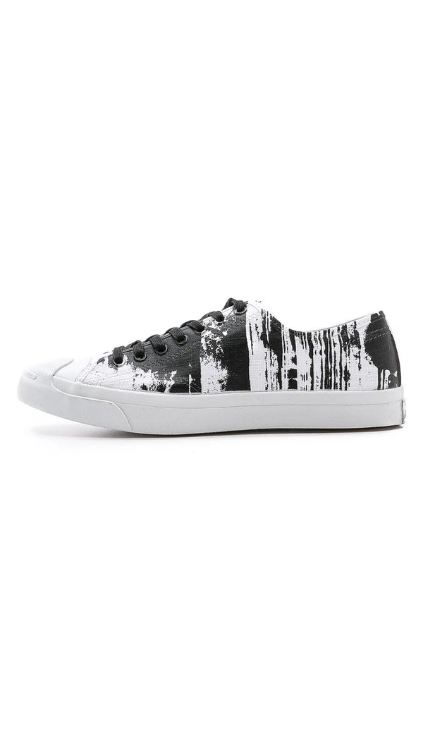 CONVERSE JACK PURCELL JACK OX PAINTED GRAPHIC WHITE/BLACK