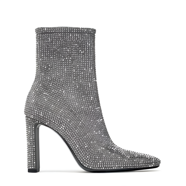 ZARA RHINESTONE ANKLE BOOT 2137/310/802