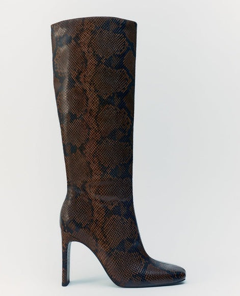 Zara Heeled Animal Print 3068/210/201