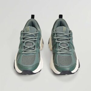 Oysho running shoes in aqua blue
