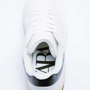 Zara casual comfy white sneakers
