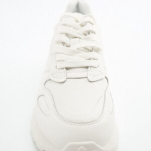 Zara white leather sneakers