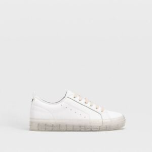 Stradivarius Trainers with translucent soles and glitter detail