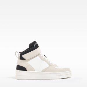 Pull and bear Contrasting high-top sneakers